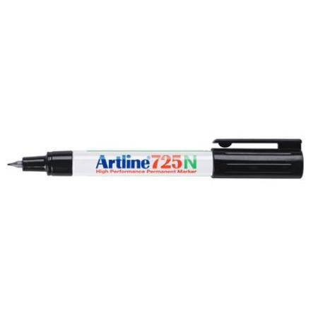 alcoholstift artline 725 zwart extra fijne 0.4 mm