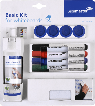 starterkit basic witbord legamaster accessoires