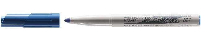 witbordstift bic velleda 1741 blauw medium