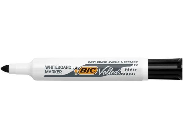 witbordstift bic velleda 1711 zwart large