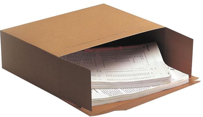 archiefdoos 36 x 26 x 11 cm automatische bodem