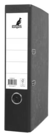 ordner gewolkt karton Kangaro A4 rug 75 mm