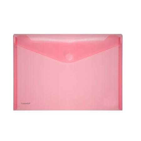 foldersys doc map + velcro A4 335 x 235 mm rood