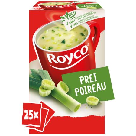 pak 25 zakjes classic prei soep royco