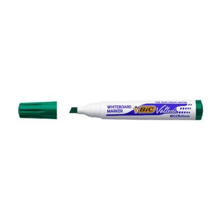 witbordstift bic velleda 1751 schuine punt groen
