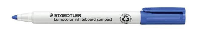 witbordstift lumocolor compact 341 blauw 1-2 mm