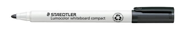 witbordstift lumocolor compact 341 zwart 1-2 mm
