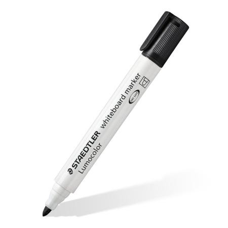 witbordstift lumocolor 351 zwart 2 mm