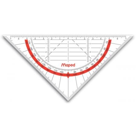 maped geodriehoek 14/16 cm geoflex buigzaam