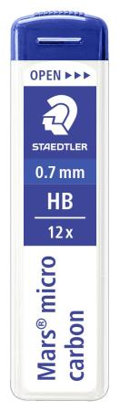 vulpotlood minen marsmicro tube 12 st 0.7 mm hb