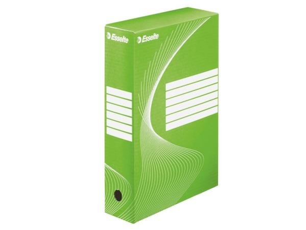 archiefdoos esselte 35 x 25 x 8 cm boxy groen
