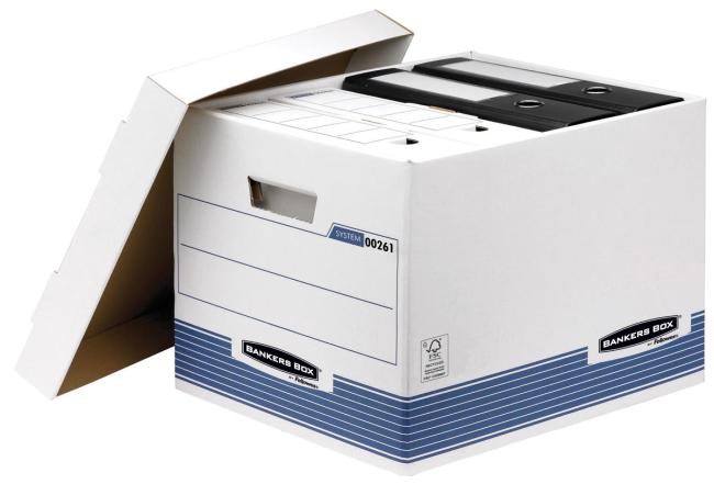 opbergdoos BBox standaard 333x285x390 blauw deks