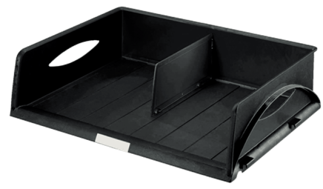 brievenbak sorty jumbo  A3 470 x 110 x 355 m zwart