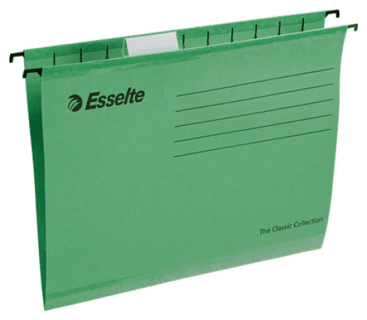 25 hangmap ess classic groen 330 mm v bodem lade
