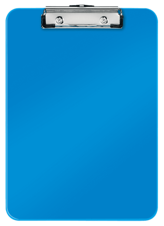 klemplaat zonder omslag leitz A4 Wow blauw