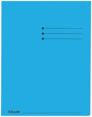 100 chemisen 245 x 315 mm A4 180 gr overslag blauw