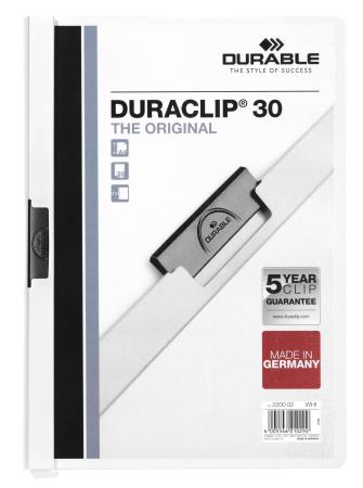 snelhechtmap duraclip original 30 wit