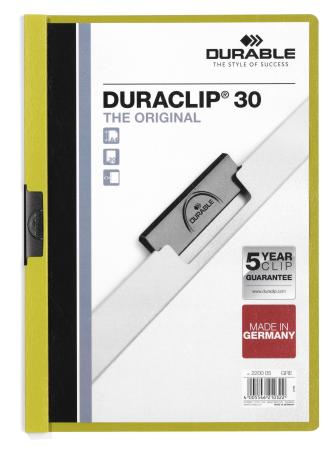 snelhechtmap duraclip original 30 groen