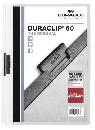 snelhechtmap duraclip original 60 wit