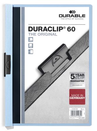 snelhechtmap duraclip original 60 blauw