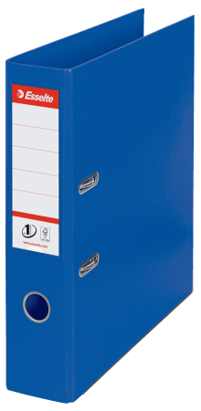 ordner plastiek esselte A4 rug 75 mm blauw