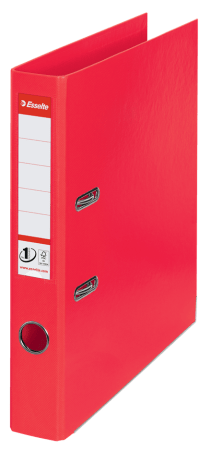 ordner plastiek esselte A4 rug 50 mm rood