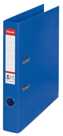 ordner plastiek esselte A4 rug 50 mm blauw