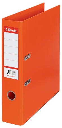 ordner plastiek esselte A4 rug 75 mm oranje