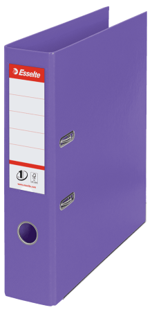 ordner plastiek esselte A4 rug 75 mm violet