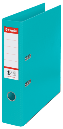 ordner plastiek esselte A4 rug 75 mm turquoise
