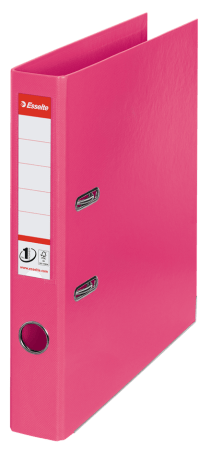 ordner plastiek esselte A4 rug 50 mm fuchsia