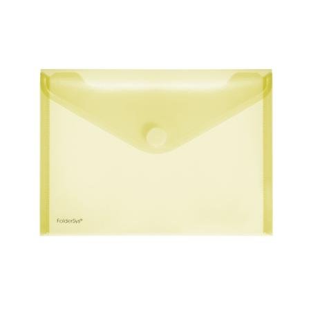 foldersys doc map+velcro A5 253 x 180 mm geel