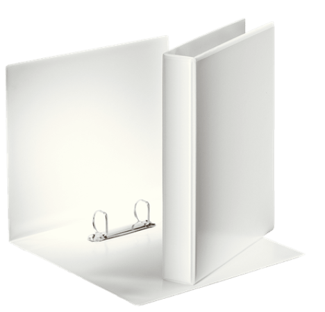 ringmap panorama A4 2 ringen rug 51 mm wit esselte