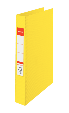 ringmap A4 2R rug 35 mm esselte geel