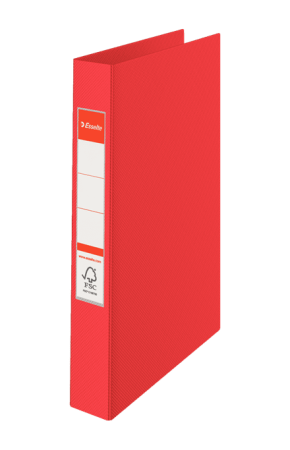 ringmap A4 2R rug 35 mm esselte rood