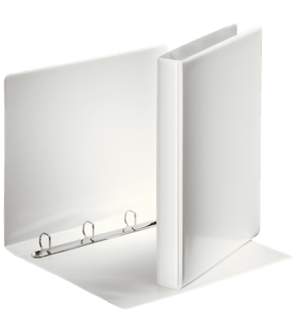 ringmap panorama A4 4 ringen rug 38 mm wit