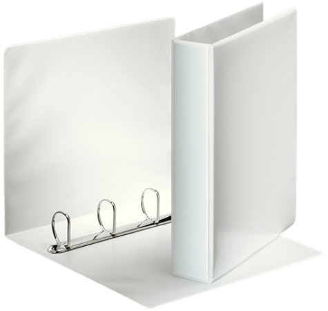 ringmap panorama A4 4 ringen rug 62 mm wit