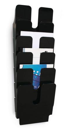 folderhouder flexiplus 6 A4 staand zwart