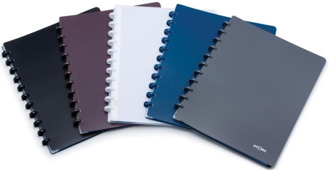 showalbum Atoma A4 50 tassen assorti donkere kleur