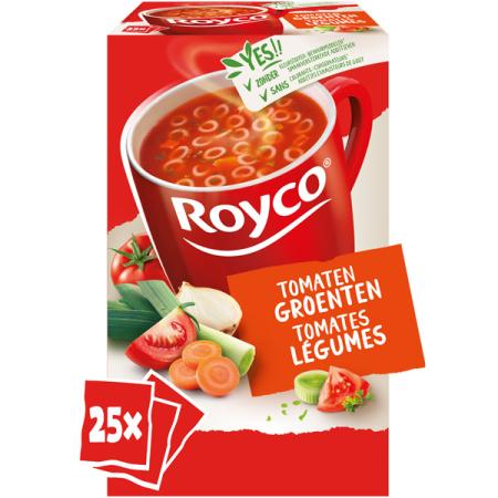 pak 25 zakjes classic tomaten-groenten royco