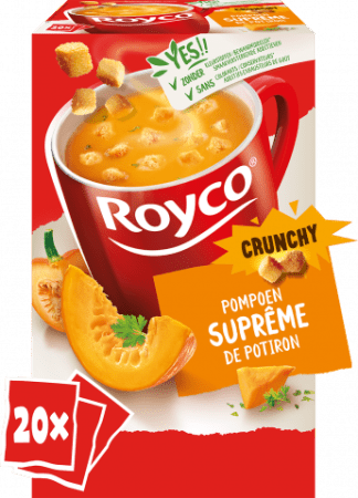 pak 20 zakjes pompoensupreme croutons soep royco