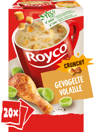 pak 20 zakjes gevogelte croutons royco