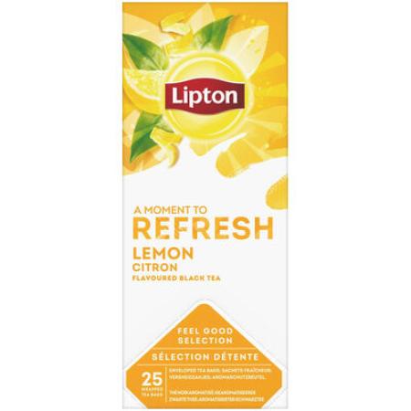 25 theezakjes lipton citroen thee builtjes