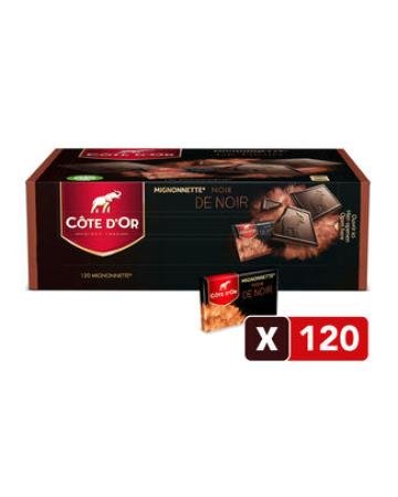 120 mignonettes noir de noir cote d'or 1.2 kg