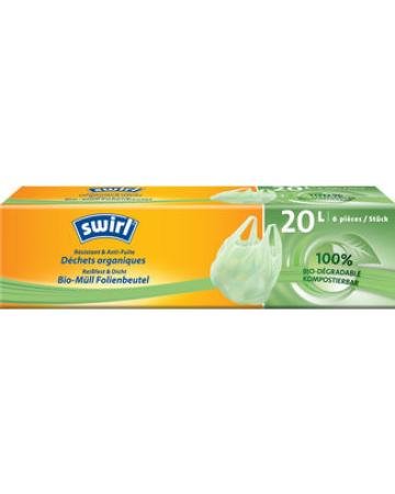 rol van 20 Swirl vuilnizakjes 20 L 48 x 51cm 20 mi