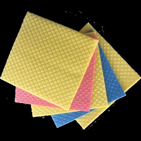 5 x Aqualine vaatdoekjes 18 x 20 cm assortie