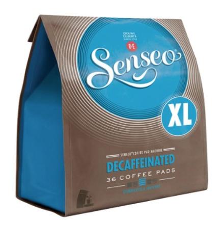 zakje 36 stuks koffie senseo pads deca