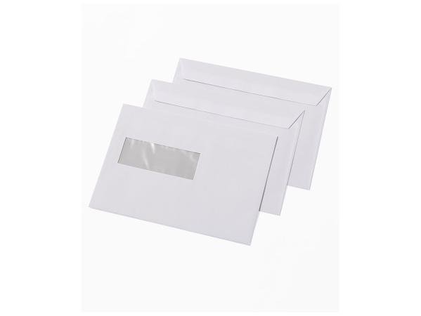 500 envelop 114 x 229 mm mv links strip wit