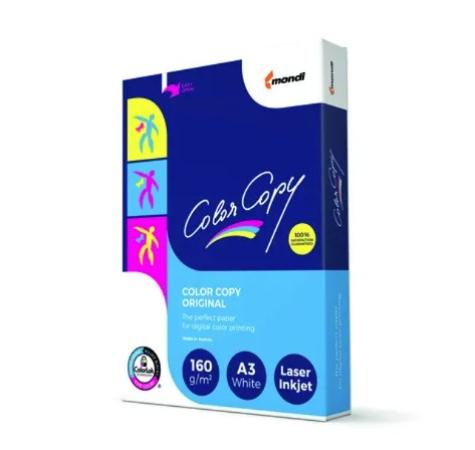 250 vel wit color copy 297 x 420 mm 160 gr