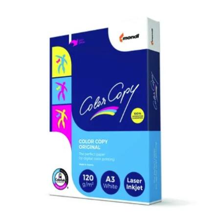 250 vel wit color copy 297 x 420 mm 120 gr